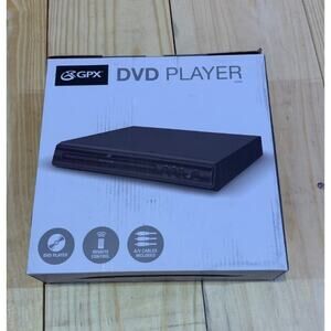 GPX D200B Progressive Scan DVD Player